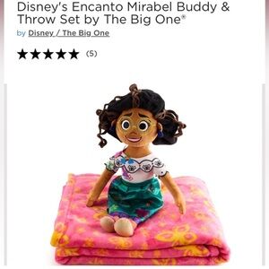 Disney Encanto Mirabel Doll and Blanket Set